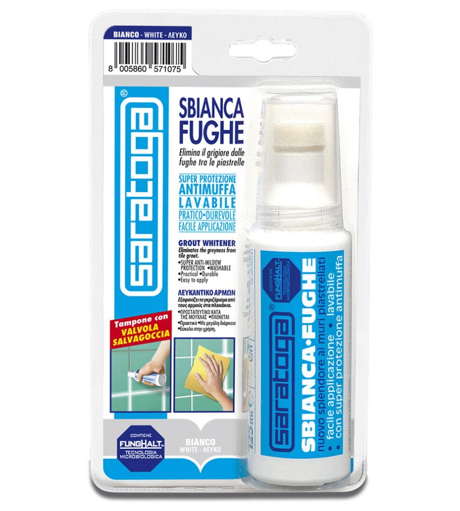 SBIANCANTE PER FUGHE 125 ML - SARATOGA.